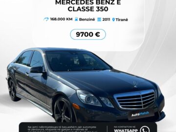 Mecedes Benz E Classe 350 4Matic USA